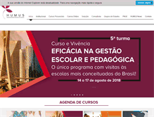 Tablet Screenshot of humus.com.br